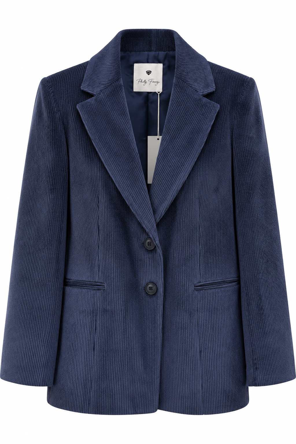Blazer in Velluto a Coste