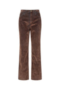 Jeans in Velluto Vintage Marrone