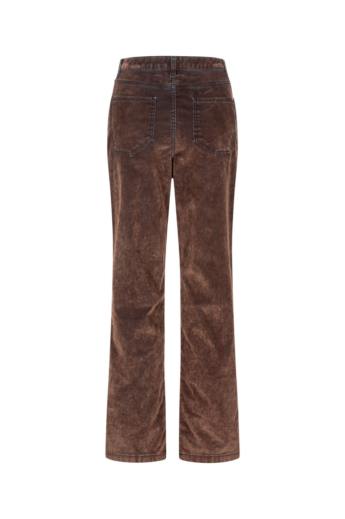 Jeans in Velluto Vintage Marrone